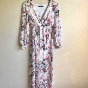 Beautiful floral maxi dress